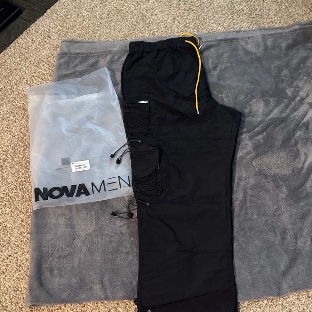 Black Cargo Pants